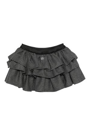 grey wool skirt DOUUOD KIDS | DX7A21I0296808